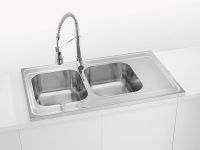 Мойка для кухни накладная Alveus CLASSIC PRO 80 SAT-90 в комплекте с сифоном 100х60 см схема 2 Мойка для кухни накладная Alveus CLASSIC PRO 80 SAT-90 в комплекте с сифоном 100х60 см схема 2