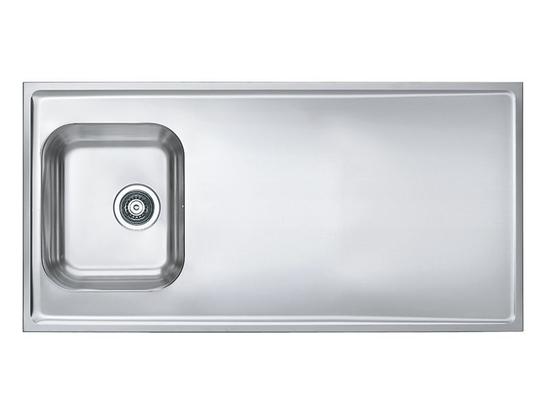 Изображение Мойка для кухни накладная Alveus CLASSIC PRO 90 SAT-90 в комплекте с сифоном 120х60 см