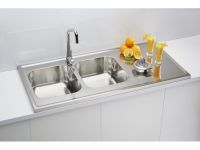 Мойка для кухни накладная Alveus CLASSIC PRO 100 SAT-90 в комплекте с сифоном 120х60 см схема 3