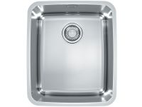 Мойка для кухни Alveus LUNO 40 SAT без выпуска и сифона в комплекте 48х40 см схема 1