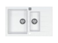 Мойка для кухни Alveus GRANITAL CADIT 70 в компл с сифоном 79х50 см схема 1