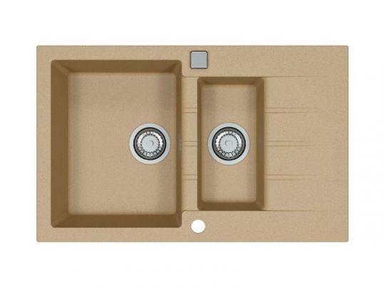 Мойка для кухни Alveus GRANITAL CADIT 70 в компл с сифоном 79х50 см схема 6