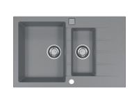 Мойка для кухни Alveus GRANITAL CADIT 70 в компл с сифоном 79х50 см схема 11