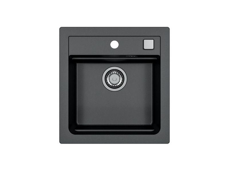 Мойка для кухни Alveus GRANITAL ATROX 20 в комплекте с сифоном 47х50 см