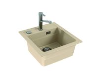 Мойка для кухни Alveus GRANITAL ATROX 20 в комплекте с сифоном 47х50 см схема 12