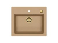 Мойка для кухни Alveus GRANITAL ATROX 30 в комплекте с сифоном 59х50 см схема 2