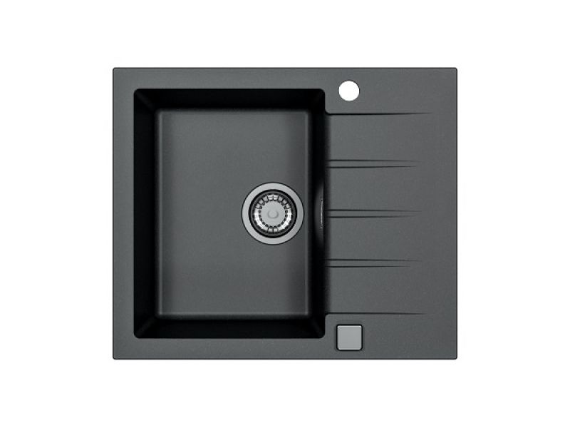 Мойка для кухни Alveus GRANITAL CADIT 10 в комплекте с сифоном 59х50 см