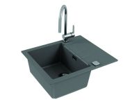 Мойка для кухни Alveus GRANITAL CADIT 10 в комплекте с сифоном 59х50 см схема 13