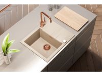 Мойка для кухни Alveus GRANITAL CADIT 10 в комплекте с сифоном 59х50 см схема 17