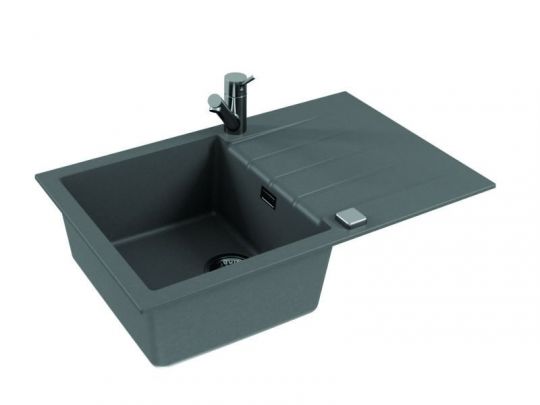 Мойка для кухни Alveus GRANITAL CADIT 20 в комплекте с сифоном 79х50 см схема 6