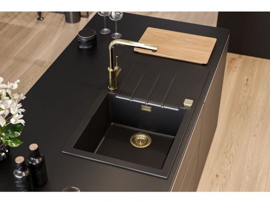 Мойка для кухни Alveus GRANITAL CADIT 40 в комплекте с сифоном 86х50 см схема 4