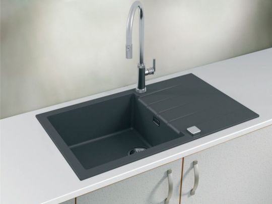 Мойка для кухни Alveus GRANITAL CADIT 40 в комплекте с сифоном 86х50 см схема 14