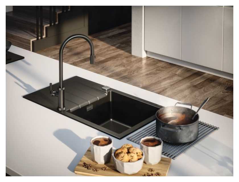 Смеситель для кухни Alveus NERINA - PS 113217 ФОТО