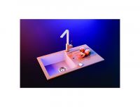 Мойка для кухни Alveus GRANITAL GENESIS AMARO 130 75х42х14 см схема 2