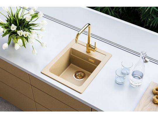 Мойка для кухни Alveus GRANITAL ATROX 10 в комплекте с сифоном 40х50 см схема 6