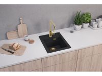 Мойка для кухни Alveus GRANITAL ATROX 10 в комплекте с сифоном 40х50 см схема 9