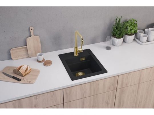 Мойка для кухни Alveus GRANITAL ATROX 10 в комплекте с сифоном 40х50 см схема 9