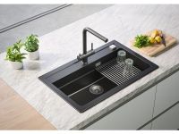 Мойка для кухни Alveus GRANITAL ATROX 40 в комплекте с сифоном 79х50 см схема 20