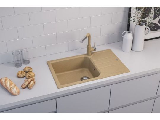 Мойка для кухни Alveus GRANITAL RECORD 40 в комплекте с сифоном 78х48 см схема 5