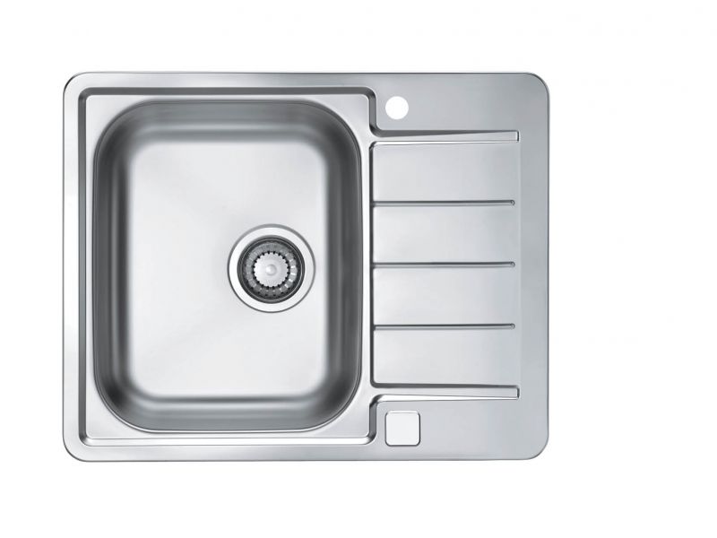 Изображение Мойка для кухни Alveus LINE MAX 110 SAT-90 в комплекте с сифоном 61х50 см