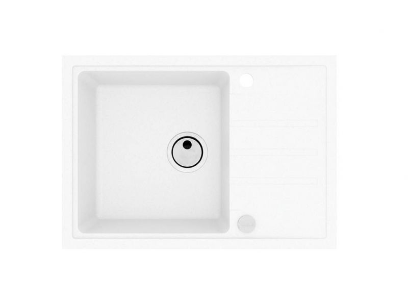 Мойка для кухни Alveus GRANITAL INTERMEZZO 40 в комплекте с сифоном 68х48х20 см