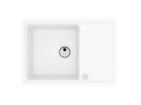 Мойка для кухни Alveus GRANITAL INTERMEZZO 40 в комплекте с сифоном 68х48х20 см схема 1