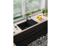 Мойка для кухни Alveus GRANITAL NIAGARA 90 в комплекте с сифоном 77,5х43х18 см схема 9