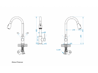 Смеситель для кухни Alveus PRIMROSE PS 114826 схема 10