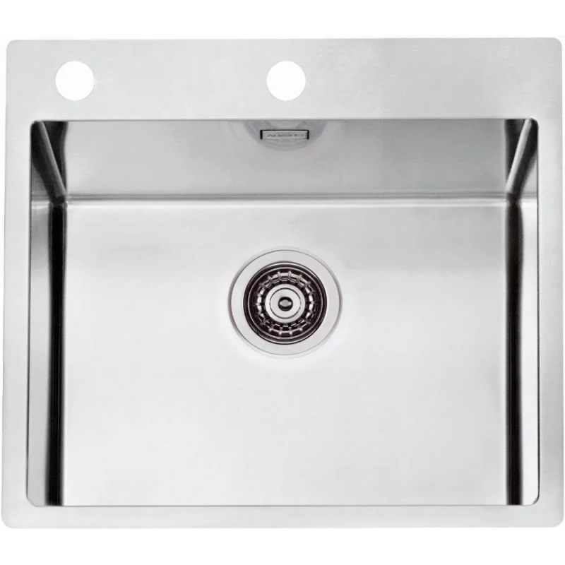 Изображение Мойка для кухни Alveus PURE 70 new KMB-90 в комплекте с сифоном 56,5х52,5 см