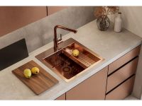 Мойка для кухни Alveus PURE MONARCH 30 new с выпуском без сифона 51,5х52,5 см схема 5