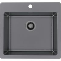 Мойка для кухни Alveus PURE MONARCH 70 new с выпуском без сифона 56,5х52,5 см схема 3