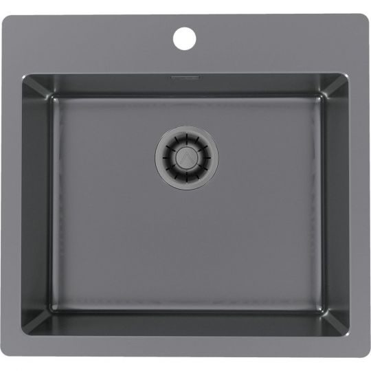 Мойка для кухни Alveus PURE MONARCH 70 new с выпуском без сифона 56,5х52,5 см схема 3