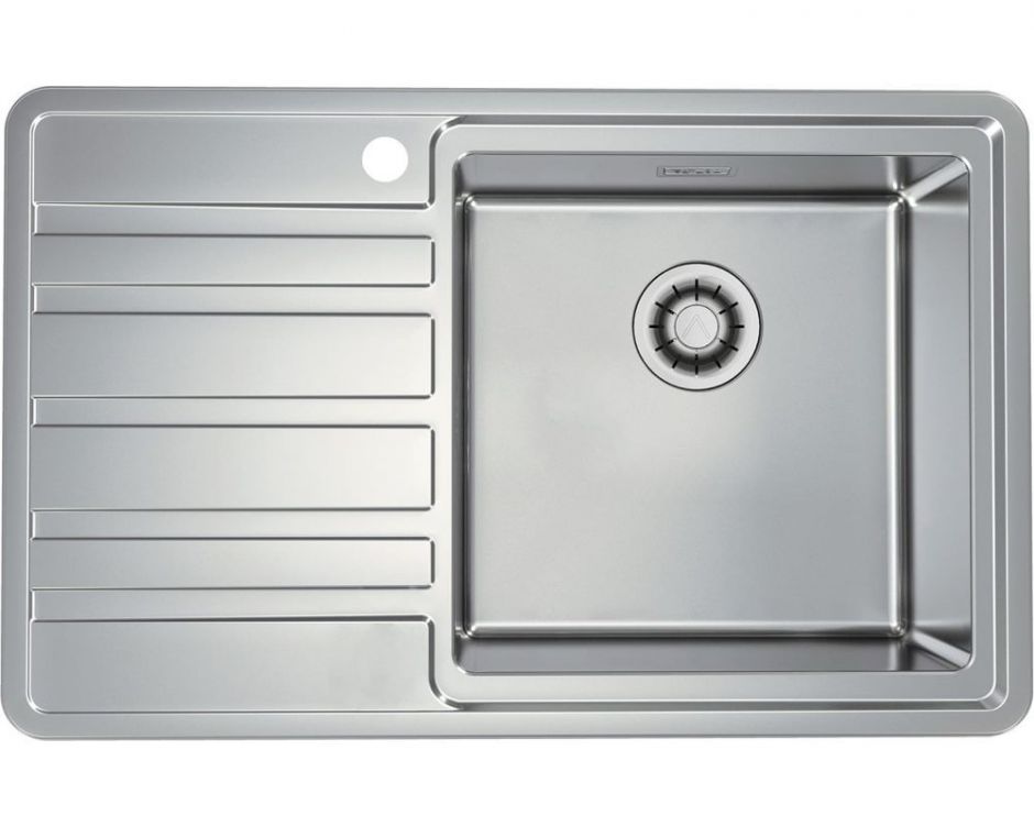 Изображение Мойка для кухни Alveus RANDO 30R SAT FS new правая в комплекте с сифоном 79х50 см