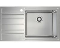 Мойка для кухни Alveus RANDO 50R UP SAT FS правая в комплекте с сифоном 86х50 см схема 1