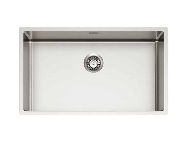 Изображение Мойка для кухни Alveus NOX 60 BRS с интегрированным сифоном 74х44х20 см