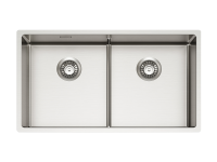 Мойка для кухни Alveus NOX 80 BRS с интегрированным сифоном 76,2х44х20 см схема 1