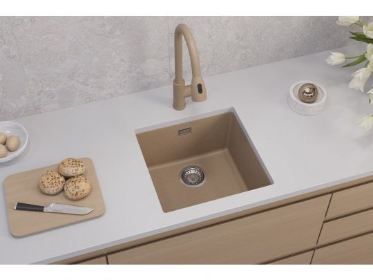 Мойка для кухни Alveus OMNI 20 GRANITAL с сифоном 45х45х19,8 см схема 18