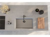 Мойка для кухни Alveus OMNI 40 GRANITAL 75х45х19,8 с сифоном схема 10