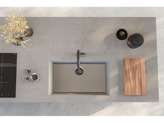 Мойка для кухни Alveus OMNI 40 GRANITAL 75х45х19,8 с сифоном схема 10