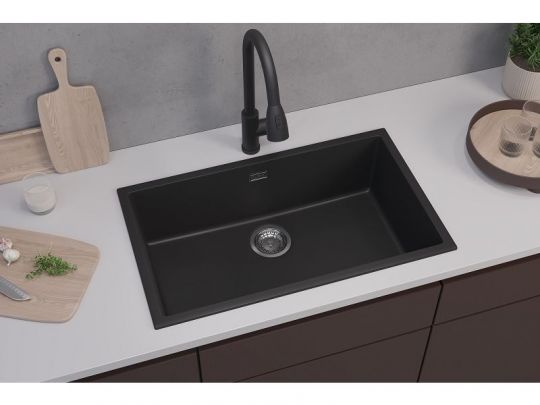 Мойка для кухни Alveus OMNI 40 GRANITAL 75х45х19,8 с сифоном схема 15