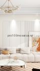 Бамбуковые рифленые панели Classic soft white 2800*160*22 (1шт=0,448 кв.м.)