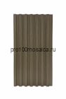 Бамбуковые рифленые панели Line borneo brown 2800*140*8 (1шт=0,392 кв.м.)