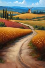 Фон стена "August №1"