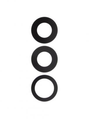 Стекло камеры (линза, объектив) для iPhone 12 Pro (OEM, комплект 3шт)