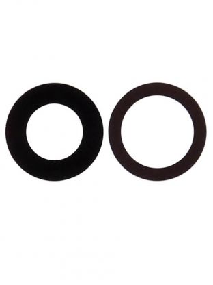 Стекло камеры (линза, объектив) для iPhone 12, 12 Mini (OEM, комплект 2шт)