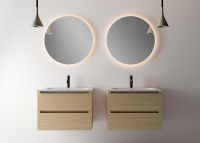 Мебель для ванной Berloni Bagno MEMPHIS 60 - L 71 CM + L 71 CM схема 1