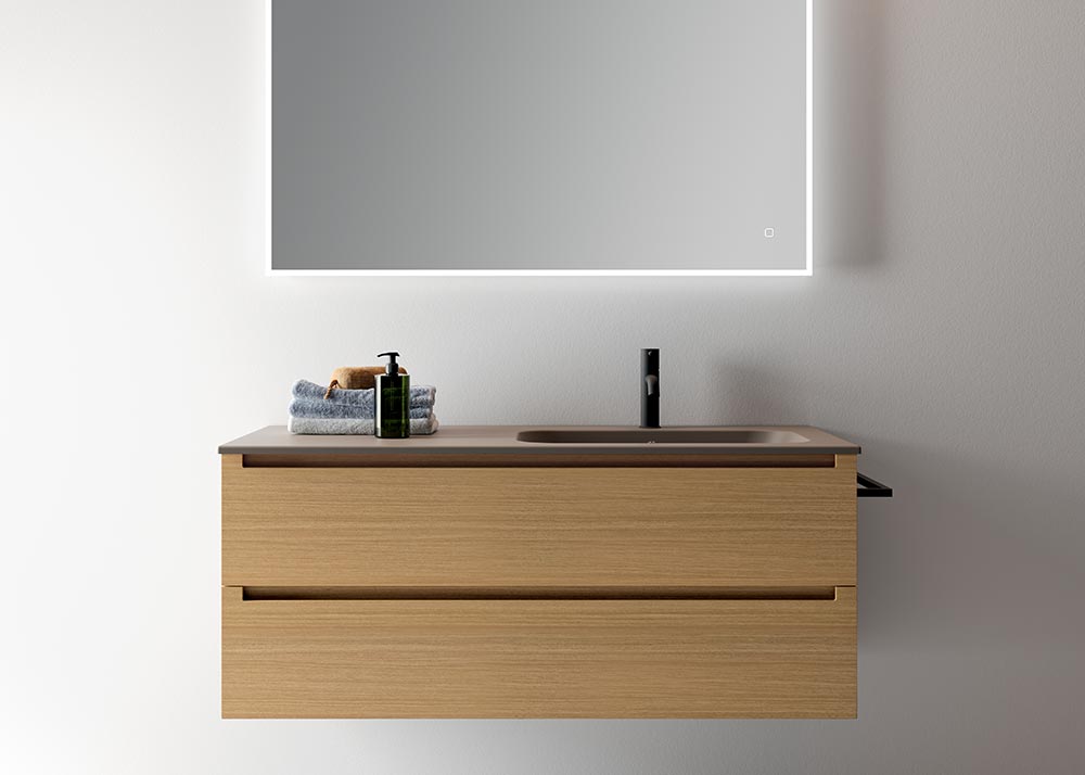 Мебель для ванной Berloni Bagno MEMPHIS 55 - L 121 CM цена от 388 778 ₽ Фото Мебель для ванной Berloni Bagno MEMPHIS 55 - L 121 CM