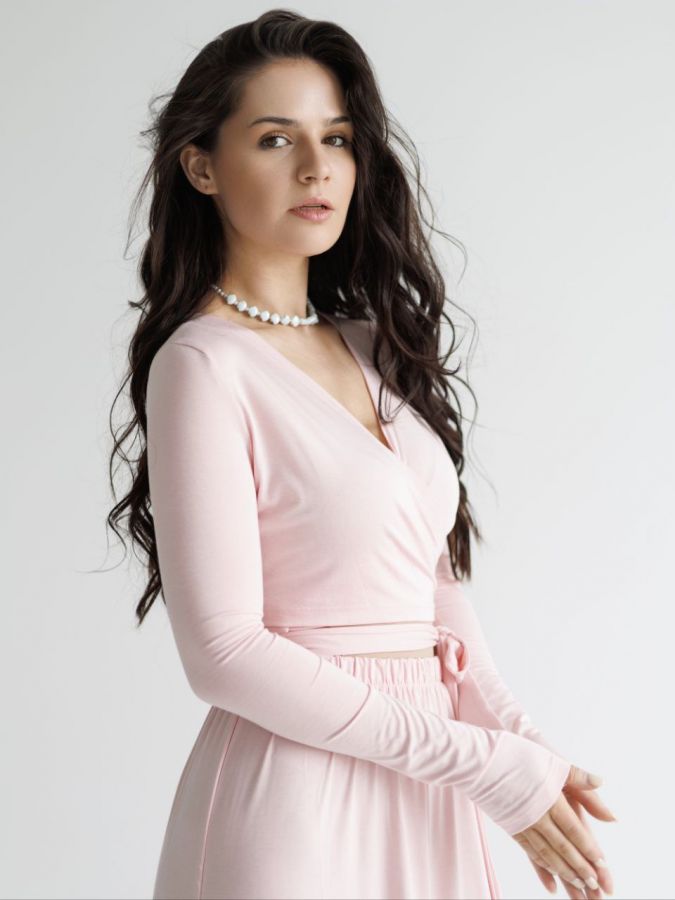 Топ укороченный из кукурузы