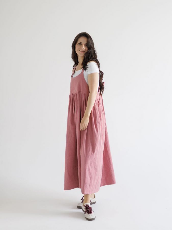 Сарафан Ortica из крапивы розовый