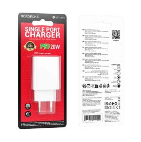 БП сет.1Type-C BA21A, 3A 20Вт PD/QC/FCP/AFC,белый